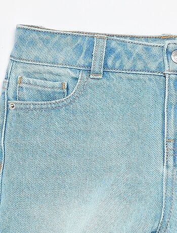 Denimshort met hoge taille