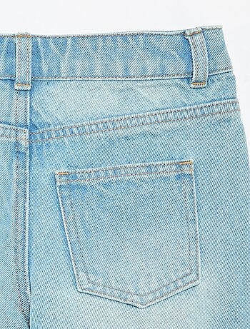 Denimshort met hoge taille