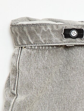 Denimshort met hoge taille