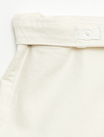 Denimshort met hoge taille