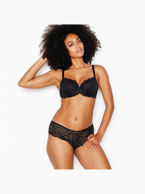 Dentelle shorty kant zwart - Kiabi Dentelle shorty kant zwart - Kiabi