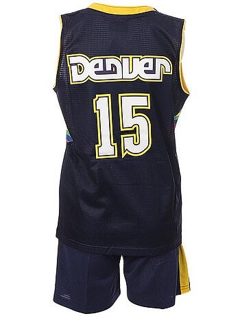 Denver basketbalset marineblauw voor kinderen - sport zone