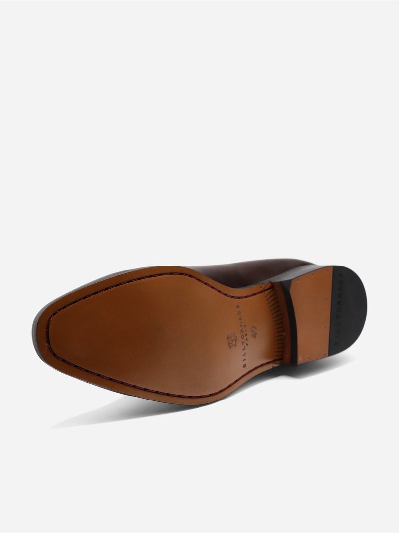 Derbies en cuir - Bill Tornade Marron - Kiabi