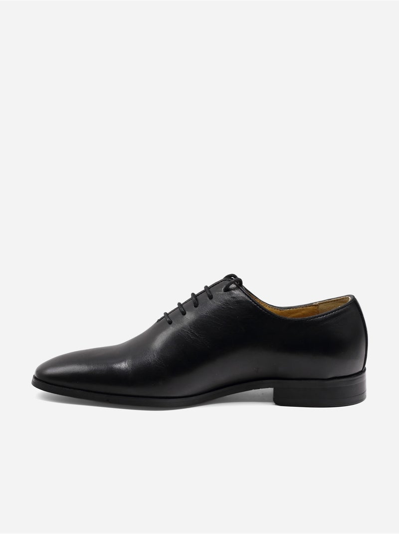 Derbies en cuir - Bill Tornade Noir - Kiabi