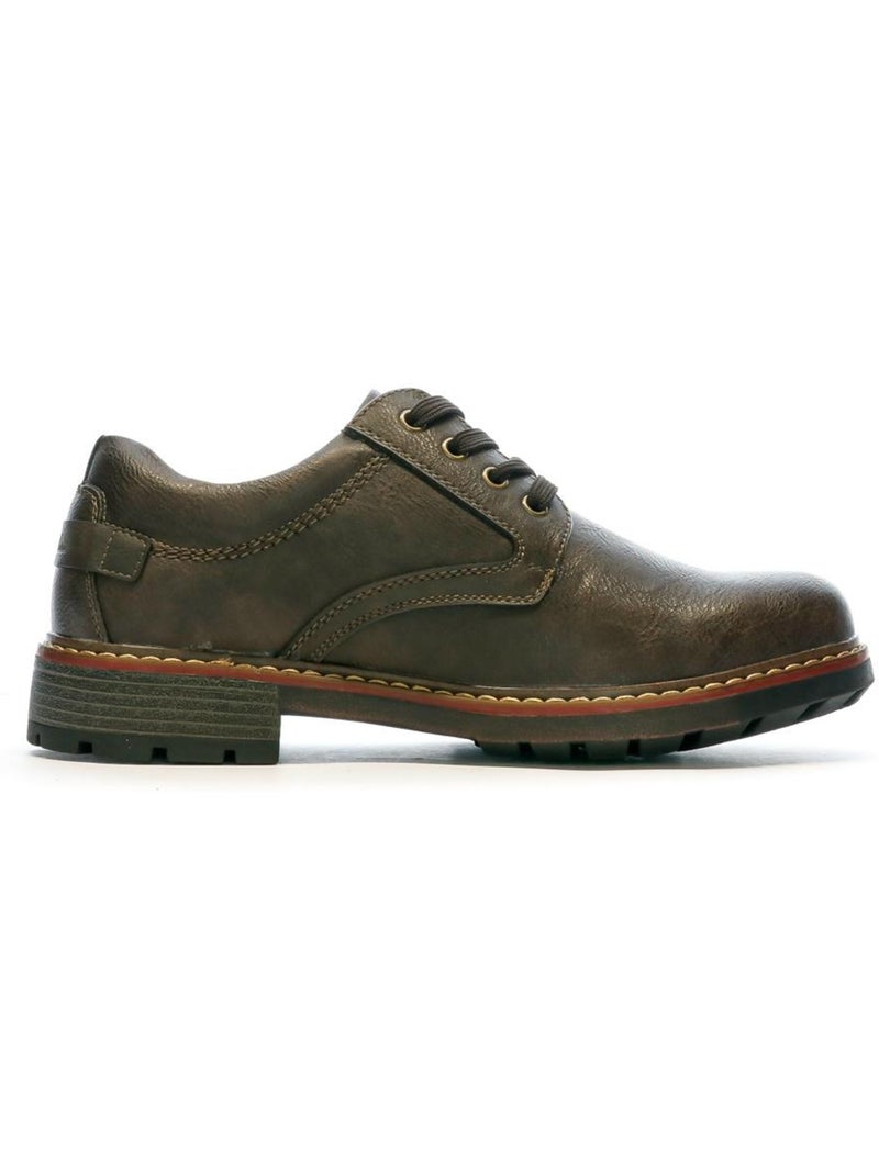 Derbies Homme Relife Marron cappuccino - Kiabi