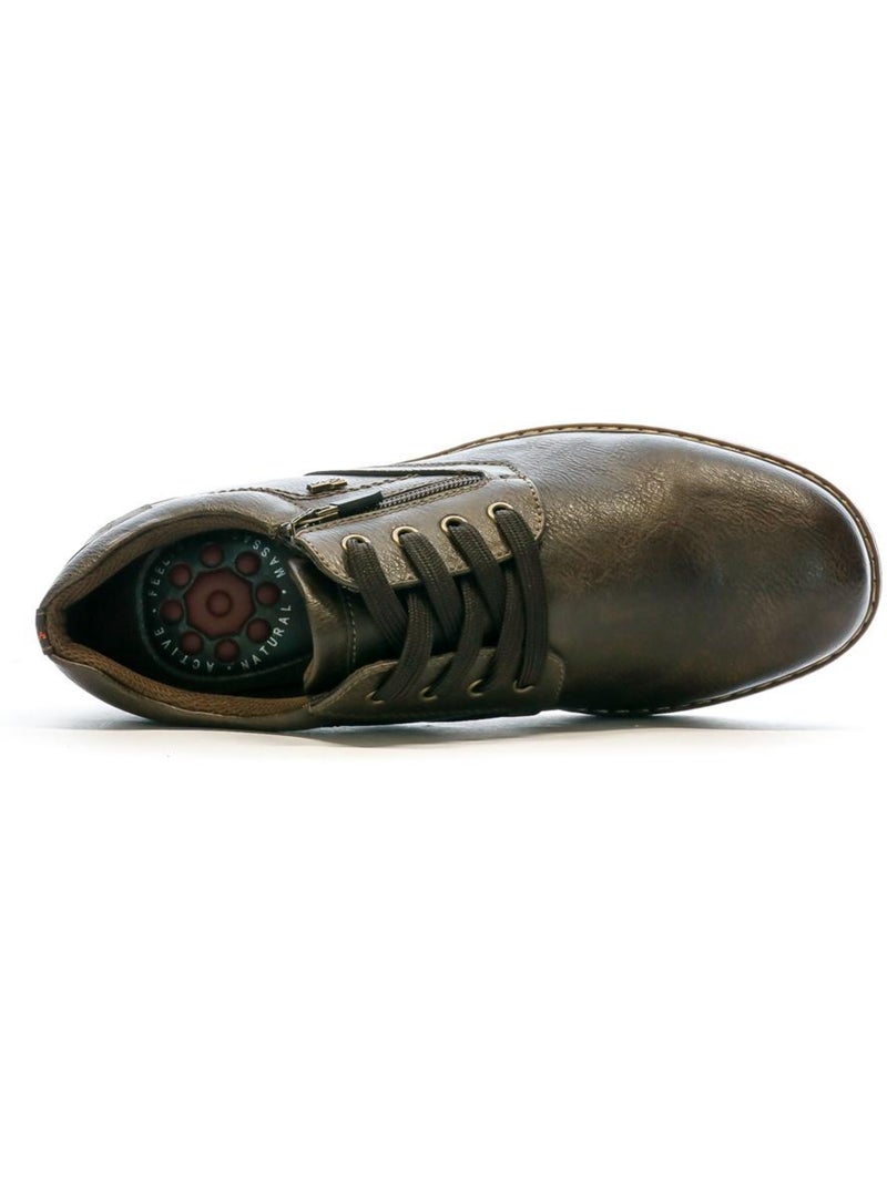 Derbies Homme Relife Marron cappuccino - Kiabi