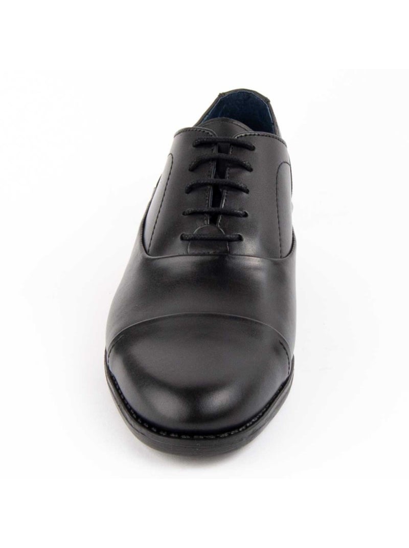 Derby & Richelieu Cuir Naturel Purapiel Noir - Kiabi