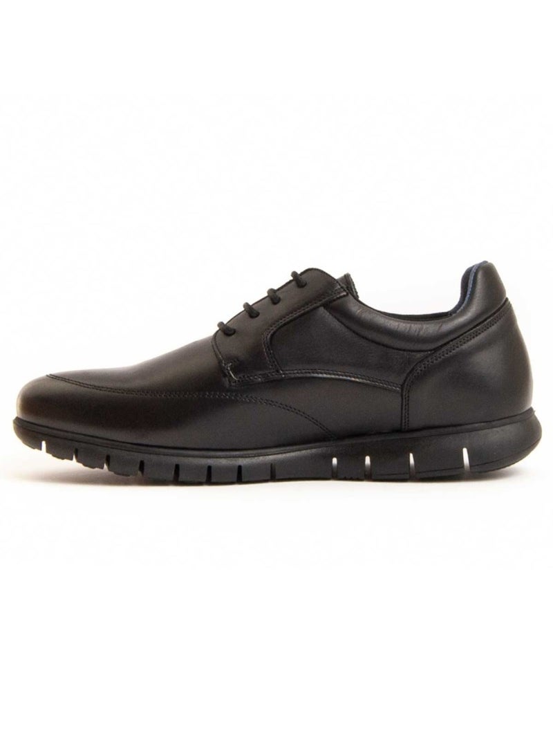 Derby & Richelieu Cuir Naturel Purapiel Noir - Kiabi