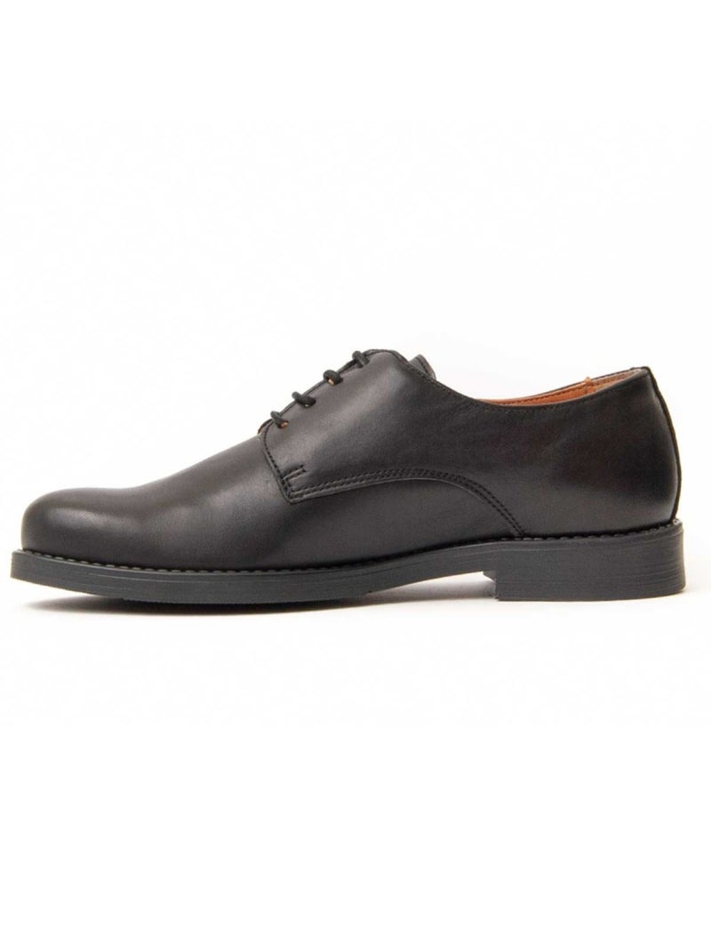 Derby & Richelieu Cuir Naturel Purapiel Noir - Kiabi