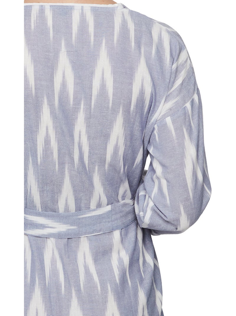Déshabillé homewear p101 Bleu - Kiabi