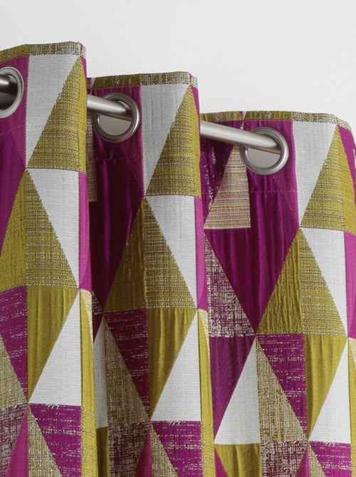 Design gordijn met driehoekig patroon - Kiabi Design gordijn met driehoekig patroon - Kiabi