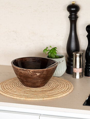 Dessous de plat en raphia