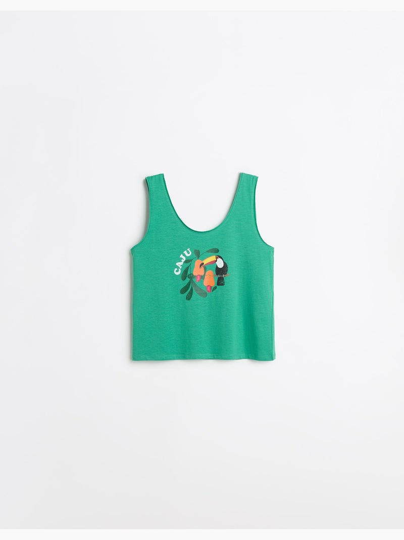 Dessus imprimé, MO Fashion Vert - Kiabi