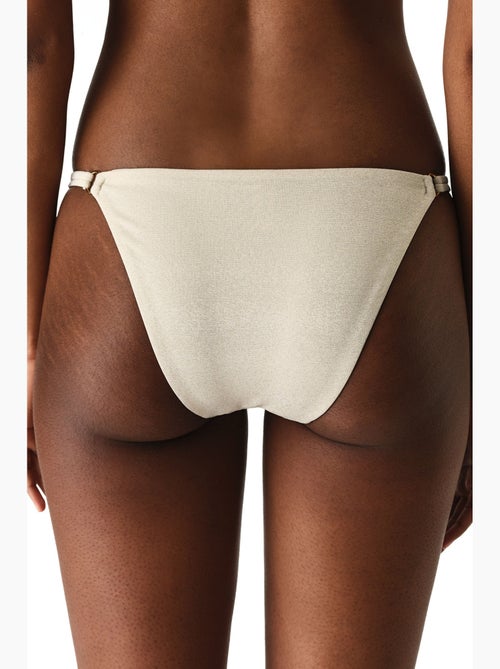 Devon bikinibroekje met glinsterende zijkanten en middelhoge taille penti - Kiabi Devon bikinibroekje met glinsterende zijkanten en middelhoge taille penti - Kiabi