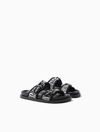 Dierenprint sandalen, MO Fashion