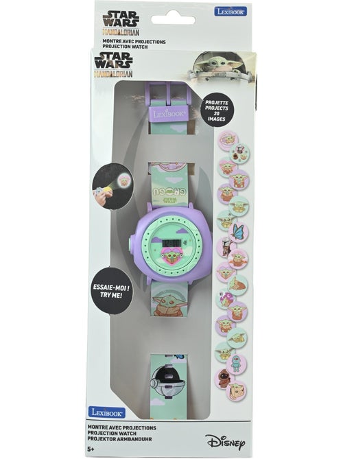 Digitaal horloge met projectie van 20 beelden, grogu-design uit het star wars-universum - Kiabi Digitaal horloge met projectie van 20 beelden, grogu-design uit het star wars-universum - Kiabi