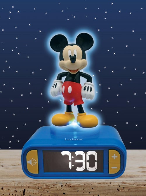 Digitale wekker met 3d mickey nachtlampje en geluidseffecten - Kiabi Digitale wekker met 3d mickey nachtlampje en geluidseffecten - Kiabi