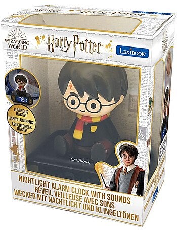 Digitale wekker met harry potter 3d nachtlampje en geluidseffecten