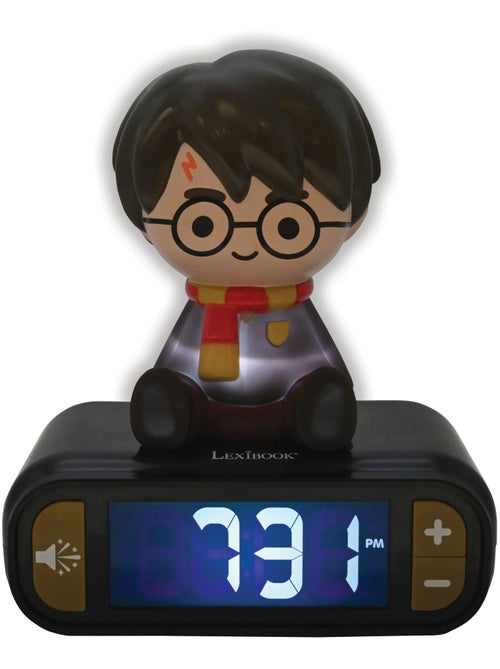Digitale wekker met harry potter 3d nachtlampje en geluidseffecten - Kiabi Digitale wekker met harry potter 3d nachtlampje en geluidseffecten - Kiabi