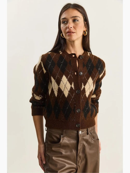 Dik jacquardgebreid vest met knoopsluiting lucci - Kiabi Dik jacquardgebreid vest met knoopsluiting lucci - Kiabi