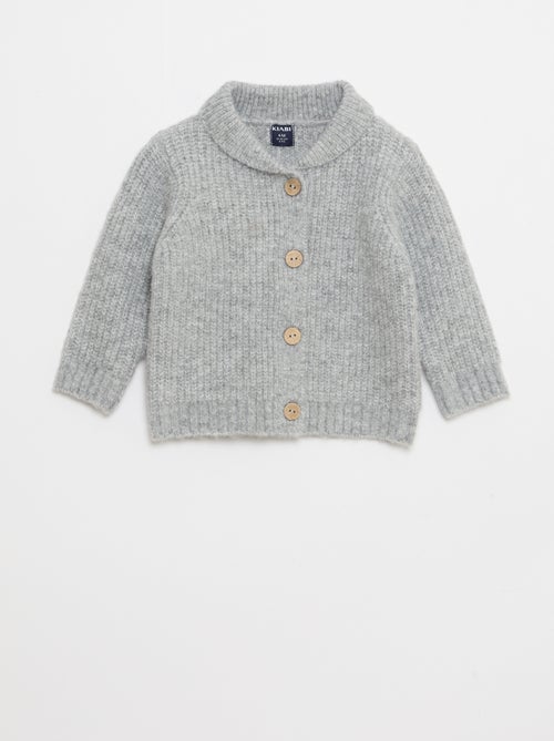 Dik vest met sjaalkraag - Kiabi