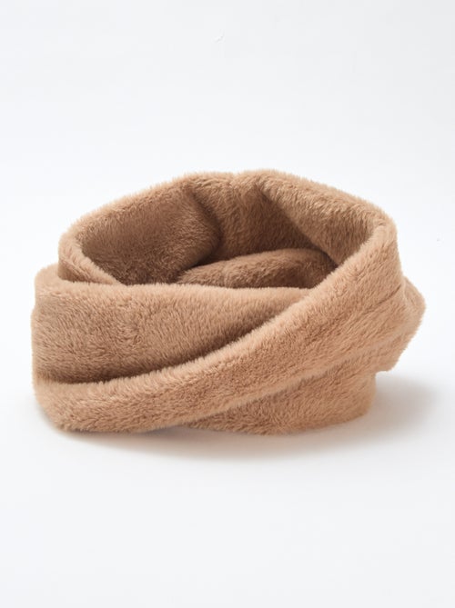 Dikke colsjaal met schapenvachteffect - Kiabi