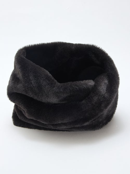 Dikke colsjaal met schapenvachteffect - Kiabi