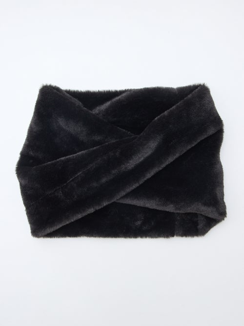 Dikke colsjaal met schapenvachteffect - Kiabi