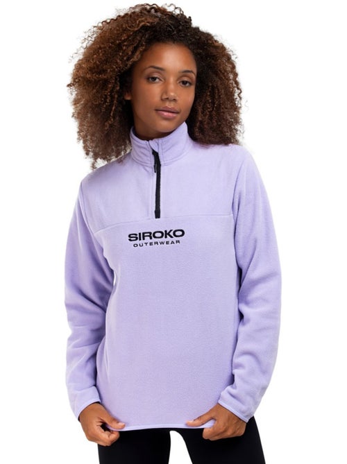 Dikke fleece trui voor dames - Kiabi