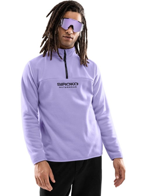 Dikke fleece trui voor heren - Kiabi