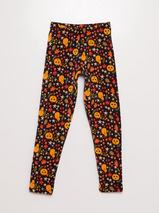 Dikke legging met motiefjes - Halloween