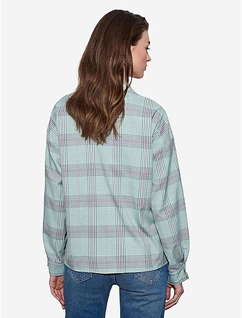 DILVIN Chemise Oversize À Carreaux