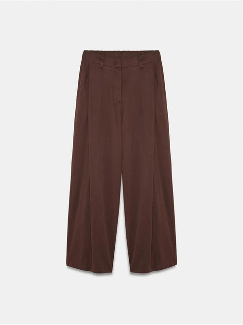 DILVIN Pantalon Large Plissé - Kiabi DILVIN Pantalon Large Plissé - Kiabi