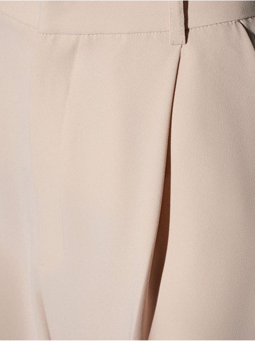 DILVIN Pantalon Palazzo Taille Haute En Crêpe - Kiabi DILVIN Pantalon Palazzo Taille Haute En Crêpe - Kiabi