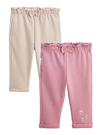 Dina 2-pack baby fleecebroekjes