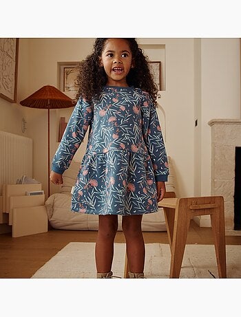 Dina fleece jurk voor kinderen