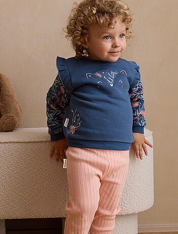 Dina fleece sweater voor kinderen