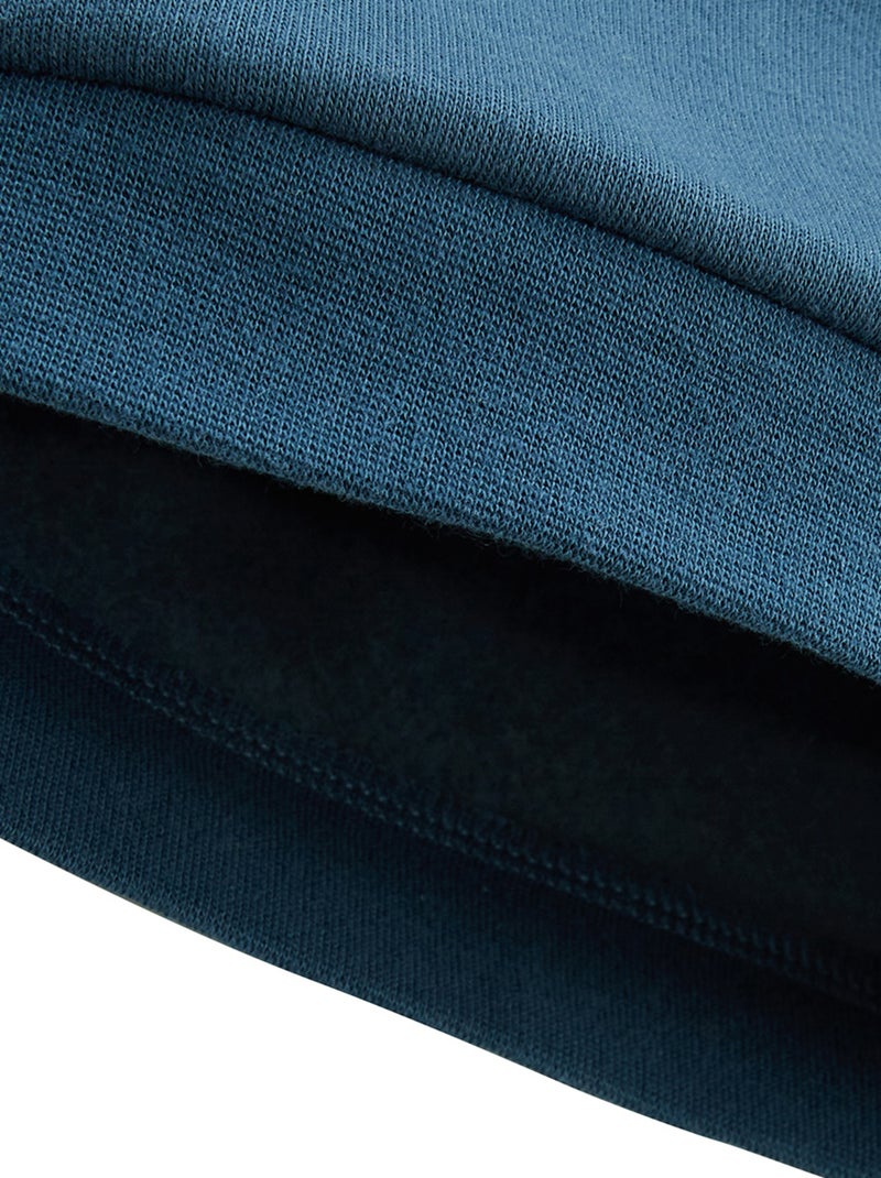 Dina fleece sweater voor kinderen Blauw - Kiabi