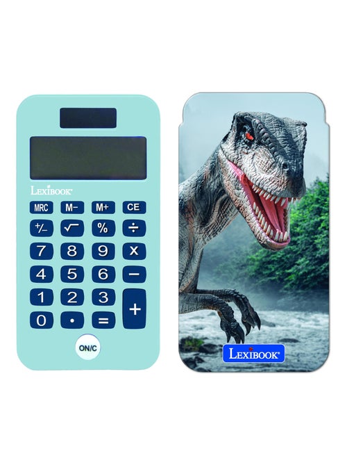Dinosaur 8 digits pocket rekenmachine met bescherming hoes - Kiabi Dinosaur 8 digits pocket rekenmachine met bescherming hoes - Kiabi