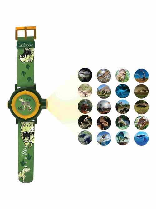 Dinosaur digitaal projectiehorloge met 20 beelden om te projecteren - Kiabi Dinosaur digitaal projectiehorloge met 20 beelden om te projecteren - Kiabi