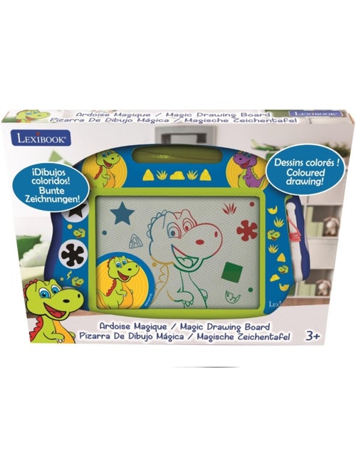 Dinosaurs magnetisch meerkleurig tekenbord met accessoires a5 formaat - Kiabi Dinosaurs magnetisch meerkleurig tekenbord met accessoires a5 formaat - Kiabi