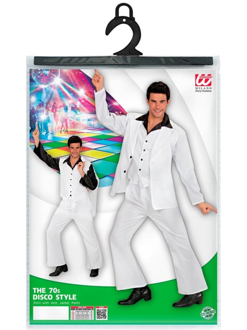 Disco Fever-kostuum in een pak Multicolor - Kiabi