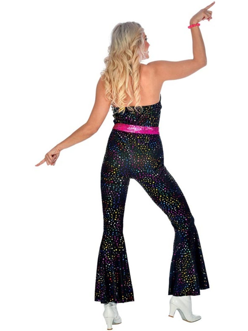 Disco-kostuum uit de jaren 70 met riem Multicolor - Kiabi