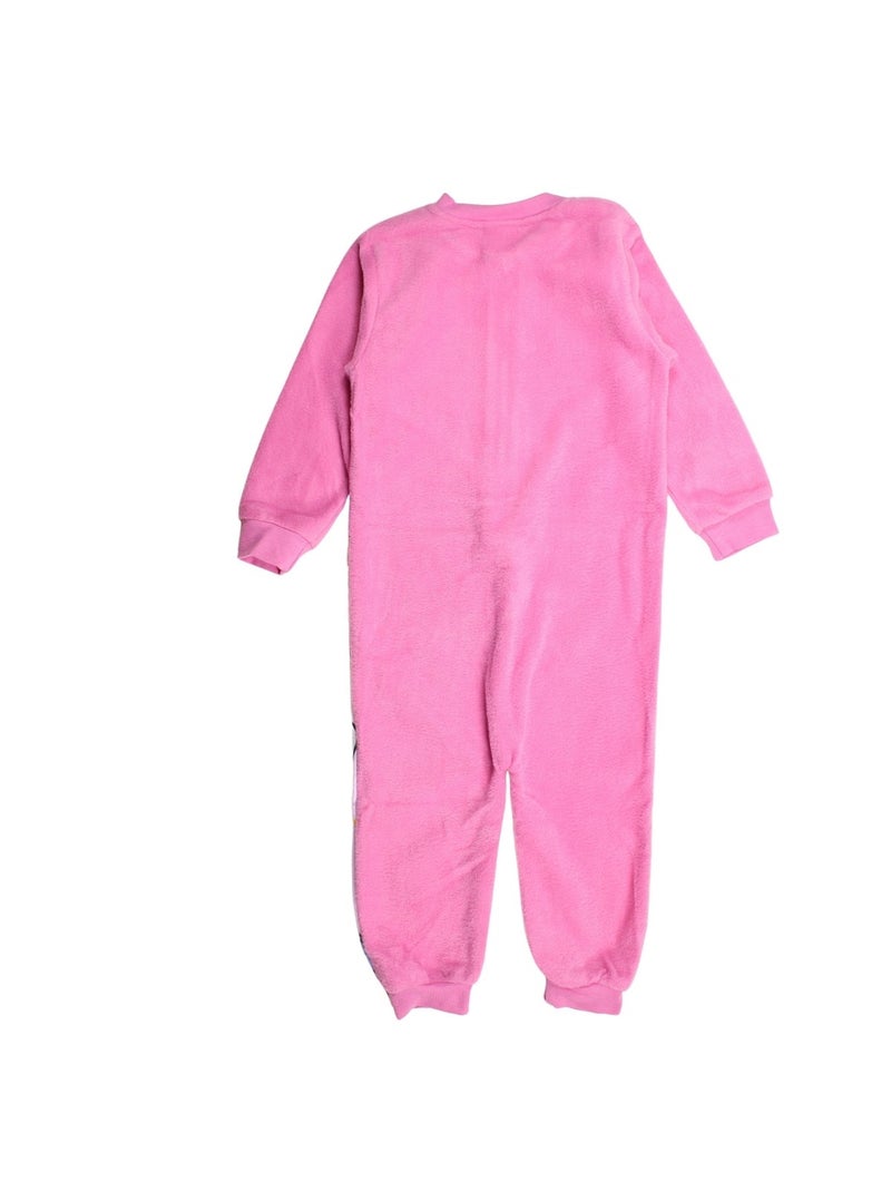 Disney - Baby meisje overall multicolor met rits personage Roze - Kiabi
