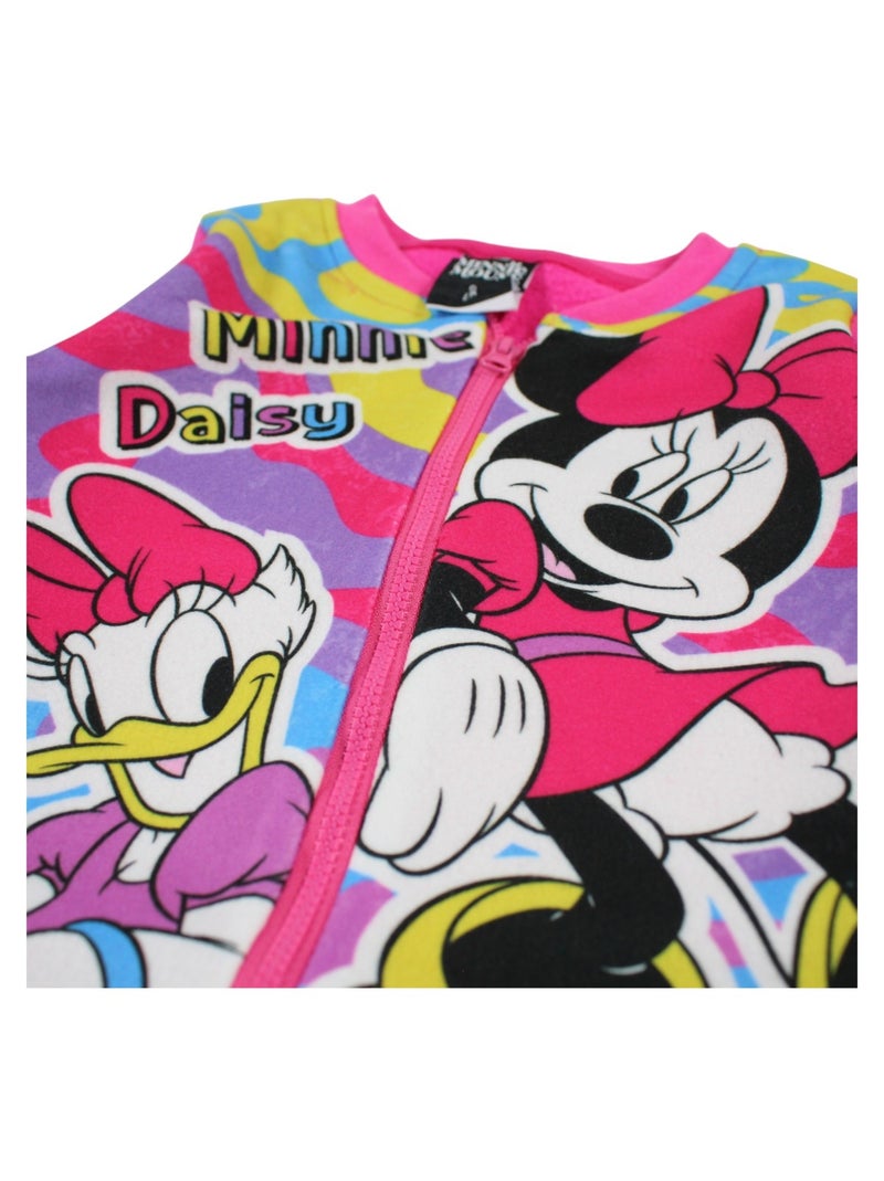 Disney - Baby meisje overall multicolor met rits personage Roze - Kiabi
