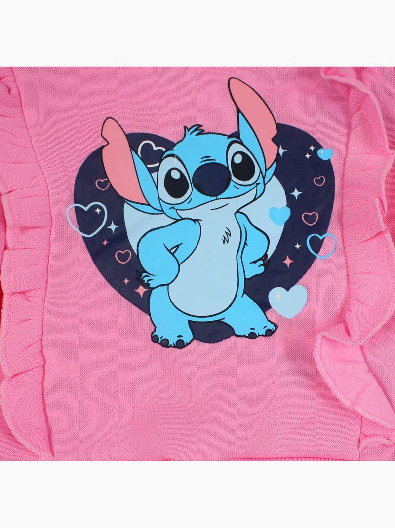 Disney - Baby meisjesset Stitch Roze - Kiabi