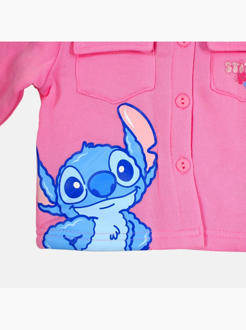 Disney - Baby meisjesset Stitch Roze - Kiabi