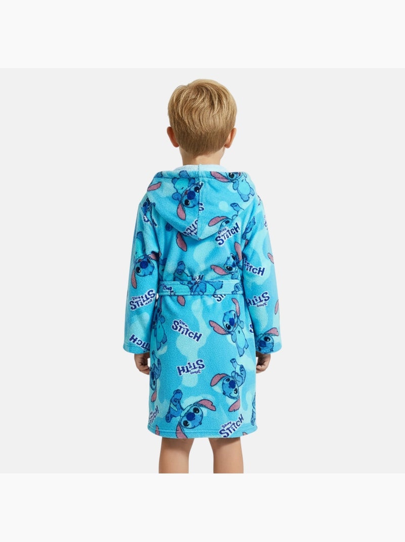 Disney - Badjas Lilo en Stitch jongen Blauw - Kiabi