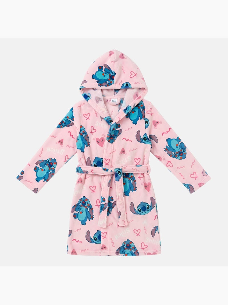 Disney - Badjas Lilo en Stitch jongen Roze - Kiabi