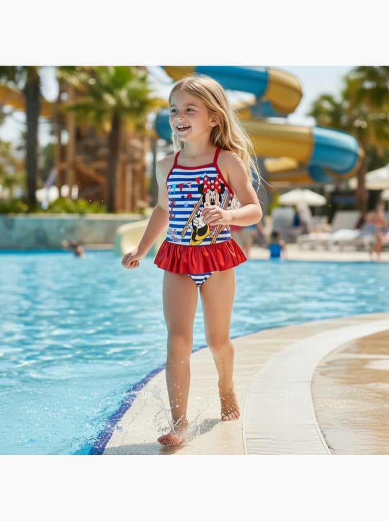 Disney - Badkleding kind bedrukt Marineblauw - Kiabi